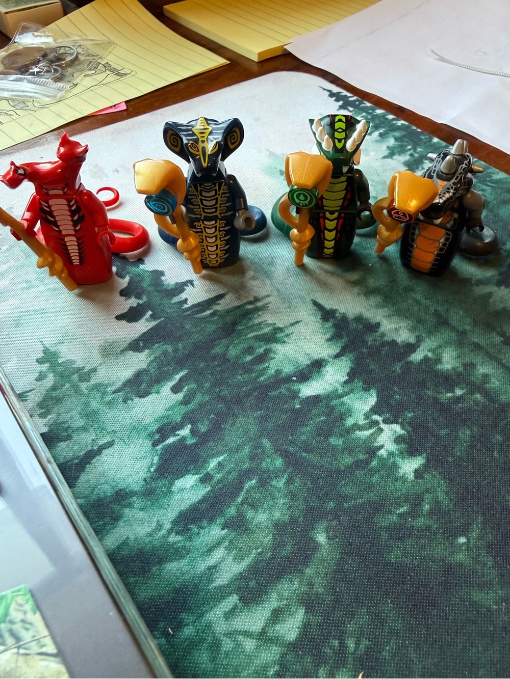 Lego Ninjago Complete Snake Tribe Leader Collection